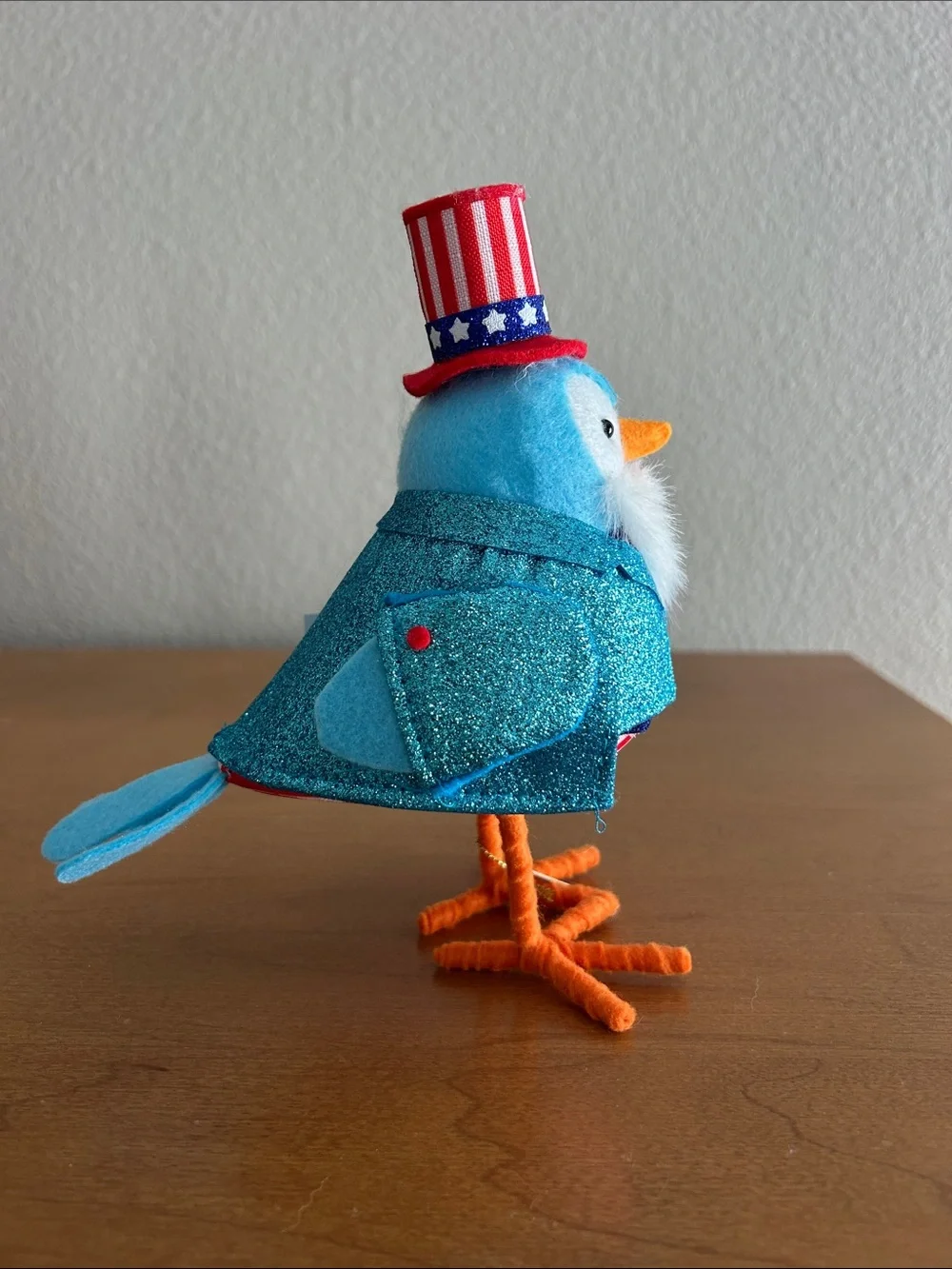 Target 2026 Featherly Friends Sam Bird Patriotic July 4th Summer Collectible